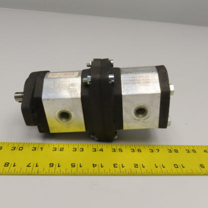 Marzocchi GHPP1-D-2-FA GHPA1A-D-3 Hydraulic Gear Pump Assembly 1/2" Shaft