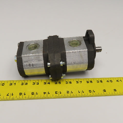 Marzocchi GHPP1-D-2-FA GHPA1A-D-3 Hydraulic Gear Pump Assembly 1/2" Shaft