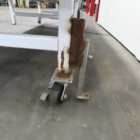 STS 11' Long x 42" Wide Stainless Top Carton Box Pull/Push Drag Conveyor .25HP