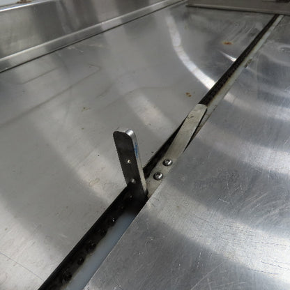 STS 11' Long x 42" Wide Stainless Top Carton Box Pull/Push Drag Conveyor .25HP