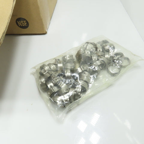 Bluefin PXCL075 3/4" Stainless Steel Clamp For Pex Tubing PF5-3/4 Box Of 1400