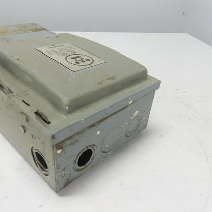 Westinghouse HF362 60A Fusible Heavy Duty Safety Disconnect Switch 600VAC