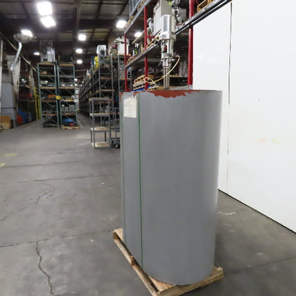 240 Gallon Vertical Oval Oil Fuel Tank W/ Balcrank Air Pump 5:1 Mod 1130-001