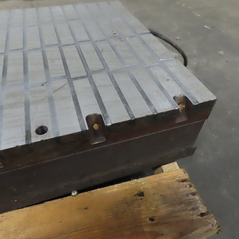 Walker 30" x 14" Electromagnetic Surface Grinder Chuck DC Voltage