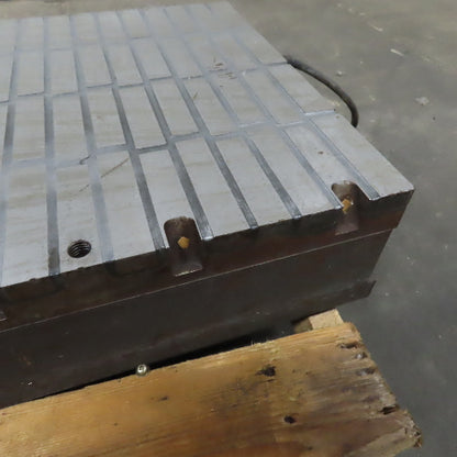 Walker 30" x 14" Electromagnetic Surface Grinder Chuck DC Voltage