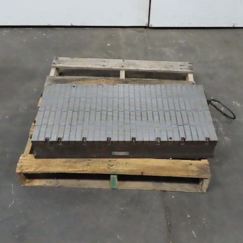 Walker 30" x 14" Electromagnetic Surface Grinder Chuck DC Voltage