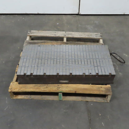 Walker 30" x 14" Electromagnetic Surface Grinder Chuck DC Voltage
