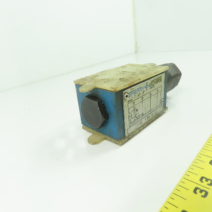 Vickers DGMX1 3 PB BW 20 Sperry Pressure Reducing Hydraulic Valve