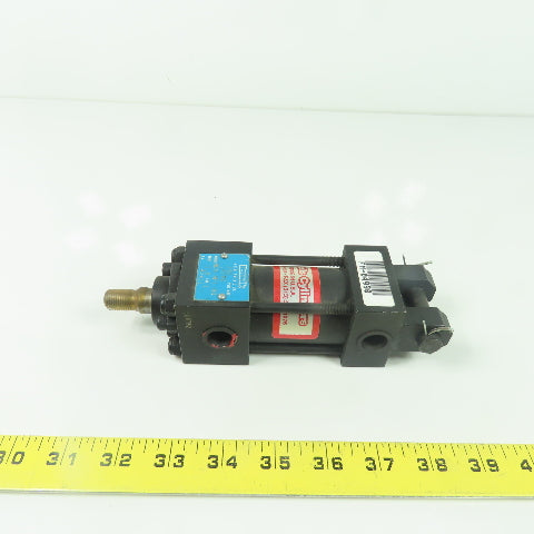 Hennells NC9-MP1-BR Double Acting Pneumatic Cylinder 1.5" Bore 1" Stroke 250PSIG