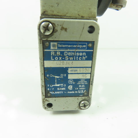 Telemecanique C2BJK4 R.B. Denison Limit Lox-Switch Nema A600