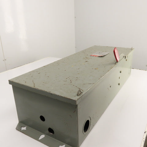 Westinghouse HFN364 200A Fusible Safety Disconnect Switch 600VAC 3-Pole