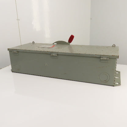 Westinghouse HFN364 200A Fusible Safety Disconnect Switch 600VAC 3-Pole