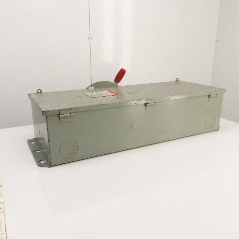 Westinghouse HFN364 200A Fusible Safety Disconnect Switch 600VAC 3-Pole