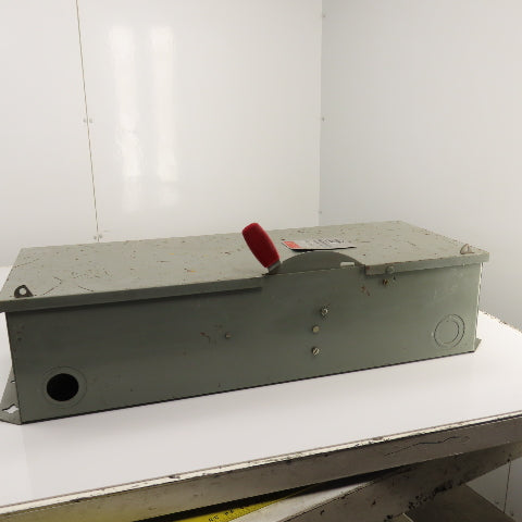 Westinghouse HFN364 200A Fusible Safety Disconnect Switch 600VAC 3-Pole