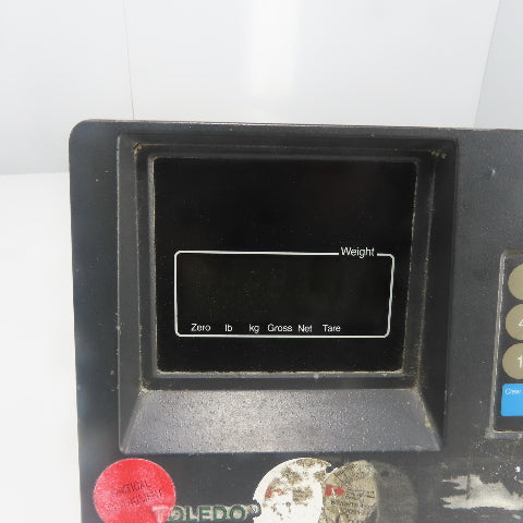 Toledo Scale Model 8142 Operator Control Panel 120V