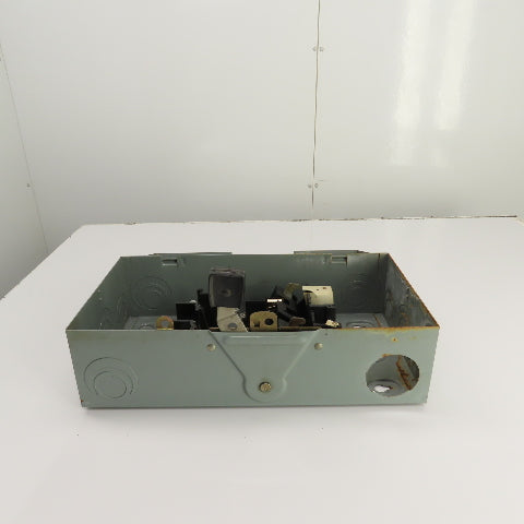 Square D D-223N 100A Fusible Safety Disconnect Switch 240VAC 2-Pole Type 1 Enc.