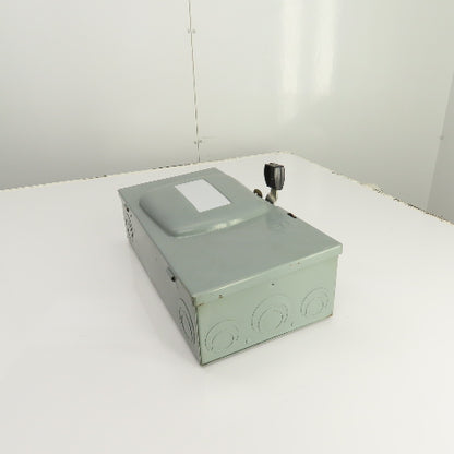 Square D D-223N 100A Fusible Safety Disconnect Switch 240VAC 2-Pole Type 1 Enc.