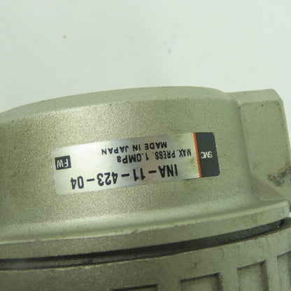 SMC INA-11-423-04 Pneumatic Strainer 1.0MPa 1/2" NPT