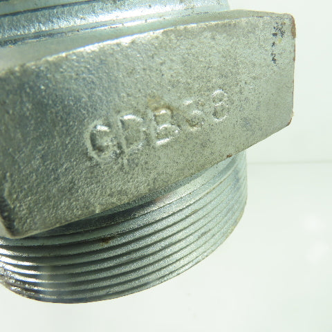 Dixon V & C CDB38 4" Male Boss Ground Joint Double Spud