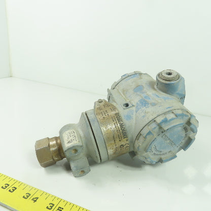 Rosemount TG3A2B21AB4E5A0215 Pressure Transmitter 4-20mA 800PSI 10.5-55VDC
