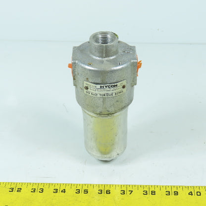 Hycon LFBHHC30G5B1.0/5 Filter Head & Bowl Assembly 1/2"