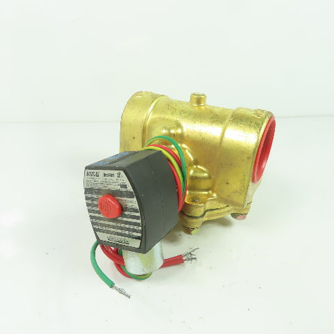 Asco EF8210G22V Red-Hat II Solenoid Valve 1-1/2" 5-150PSI 110/120V Coil