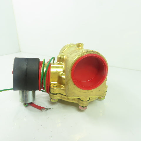 Asco EF8210G22V Red-Hat II Solenoid Valve 1-1/2" 5-150PSI 110/120V Coil