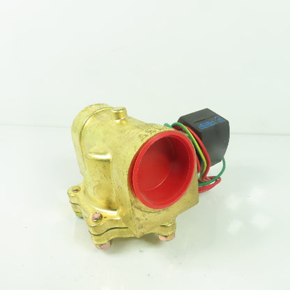 Asco EF8210G22V Red-Hat II Solenoid Valve 1-1/2" 5-150PSI 110/120V Coil