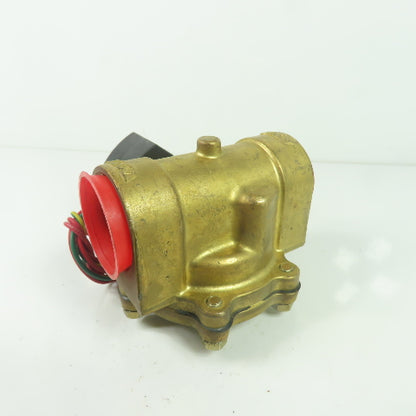 Asco EF8210G22V Red-Hat II Solenoid Valve 1-1/2" 5-125PSI 110/120V Coil