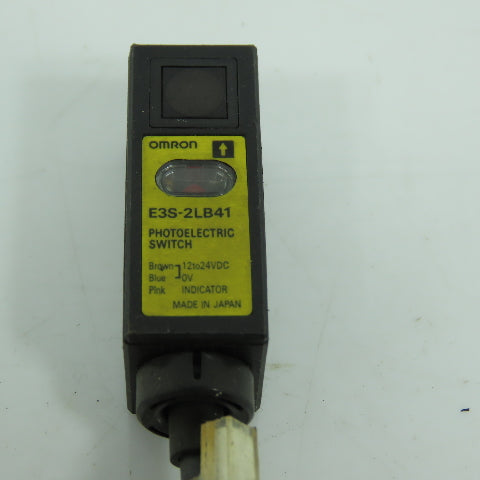 Omron E3S-2LB41 Photoelectric Sensor Switch 12-24VDC