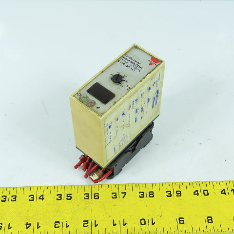 Carlo Gavazzi S 110 166 Combi Timer Automatic Start 115V 50-60HZ 5-100