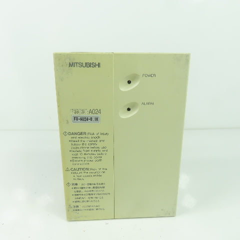 Mitsubishi FR-A024-0.1K Freqrol 0.1kW Inverter Drive 200-230V 3PH 0.2-400HZ