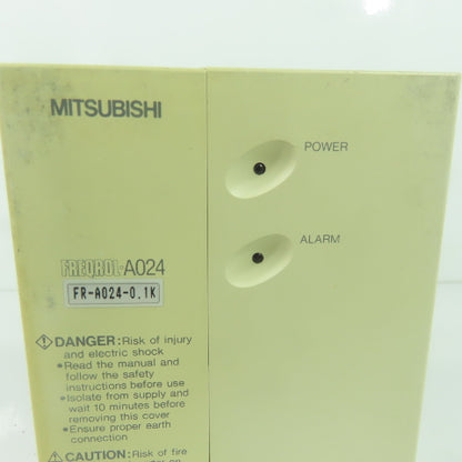 Mitsubishi FR-A024-0.1K Freqrol 0.1kW Inverter Drive 200-230V 3PH 0.2-400HZ