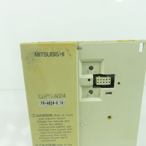 Mitsubishi FR-A024-0.1K Freqrol 0.1kW Inverter Drive 200-230V 3PH 0.2-400HZ