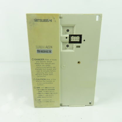 Mitsubishi FR-A024-0.1K Freqrol 0.1kW Inverter Drive 200-230V 3PH 0.2-400HZ