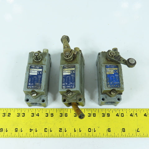 Square D AW12 Snap Action Spring Return Limit Switch 115-600VAC Lot Of ...