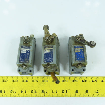 Square D AW12 Snap Action Spring Return Limit Switch 115-600VAC Lot Of 3