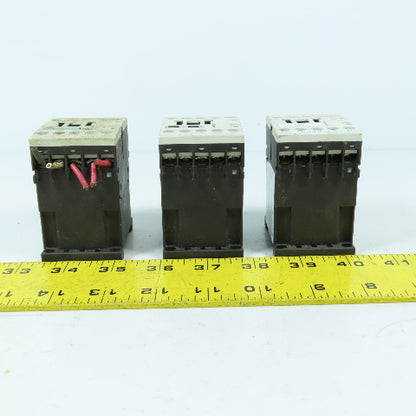 Siemens 3RT1017-1AK61 Sirius Contactor Relay 120V Coil Lot Of 3
