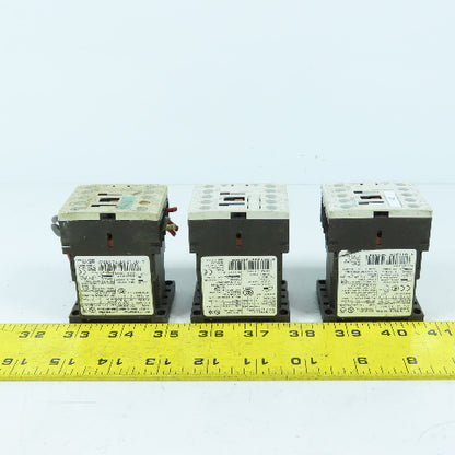 Siemens 3RT1017-1AK61 Sirius Contactor Relay 120V Coil Lot Of 3