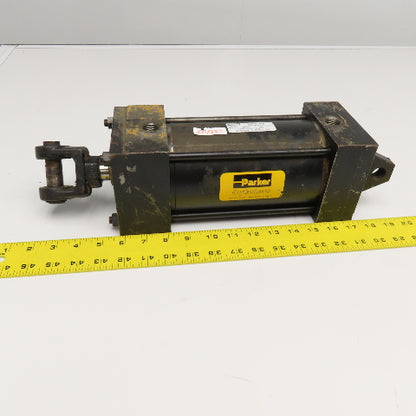 Parker BC2ANU14 4" Bore 6" Stroke Double Acting Clevis Mount Air Cylinder