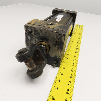 Parker BC2ANU14 4" Bore 6" Stroke Double Acting Clevis Mount Air Cylinder