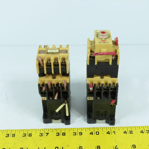 Allen Bradley 700-F400A1 Contactor Relay 196-FTA & 195-FA40 Mixed Lot Of 2