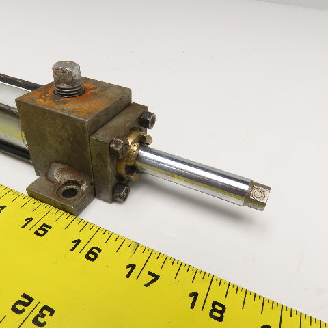 Parker KC2AU19A19A 1" Bore 2" Stroke Double Rod Air Cylinder