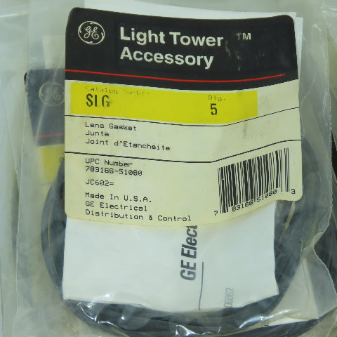 General Electric GE SLG Light Tower Lens Gasket Lot Of 100