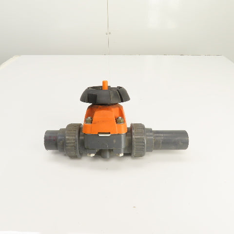 Georg Fischer Type 314 1-1/2" PVC Manual Diaphragm Valve DN 40
