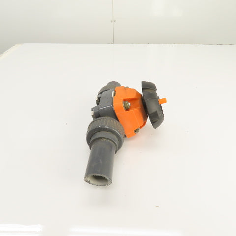 Georg Fischer Type 314 1-1/2" PVC Manual Diaphragm Valve DN 40
