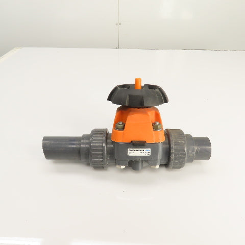 Georg Fischer Type 314 1-1/2" PVC Manual Diaphragm Valve DN 40