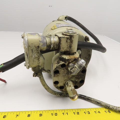 Baldor 3.2Hp 3450RPM 3Ph 208-230/460v Motor & Barnes Hydraulic Gear Pump
