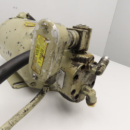 Baldor 3.2Hp 3450RPM 3Ph 208-230/460v Motor & Barnes Hydraulic Gear Pump
