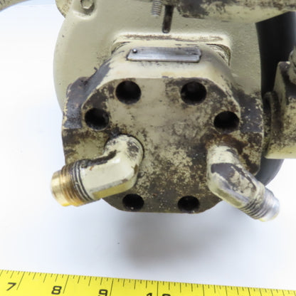 Baldor 3.2Hp 3450RPM 3Ph 208-230/460v Motor & Barnes Hydraulic Gear Pump